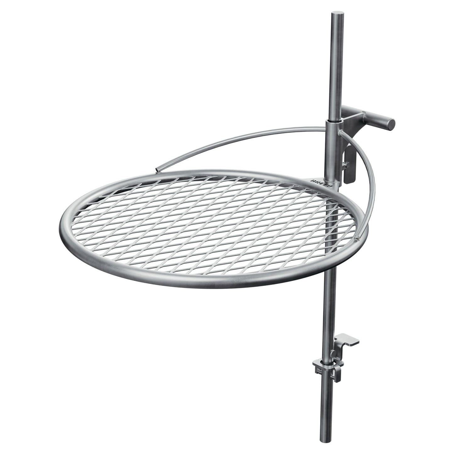 Breeo Smokeless Fire Pit to-Go Bundle (Y Series Stainless Steel, Outpost Grill & to Go Case) | 21 inch Smokeless Firepit for Outside | Ideal for