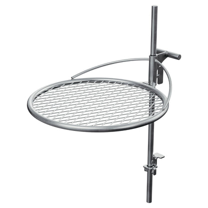 Breeo Smokeless Fire Pit to-Go Bundle (Y Series Stainless Steel, Outpost Grill & to Go Case) | 21 inch Smokeless Firepit for Outside | Ideal for